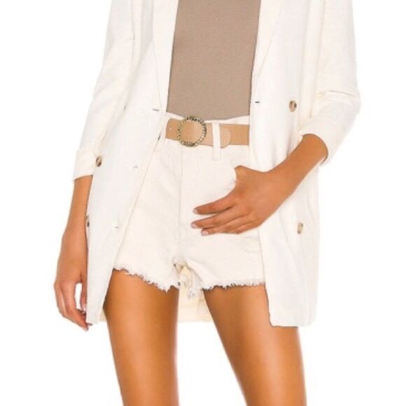 LEVI’s 501 Cut Off Denim Shorts Destruction White 29 - Picture 7 of 13